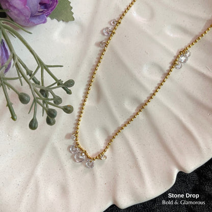 Necklace | SN130 | Stone Drop