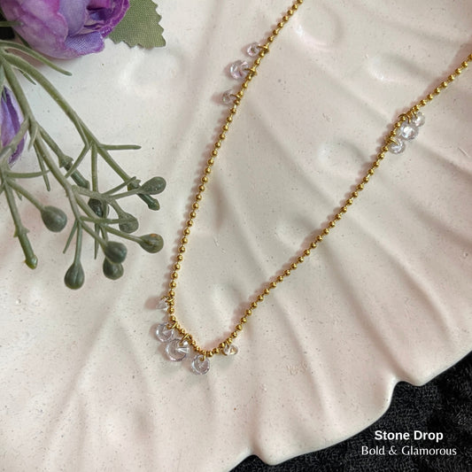 Necklace | SN130 | Stone Drop