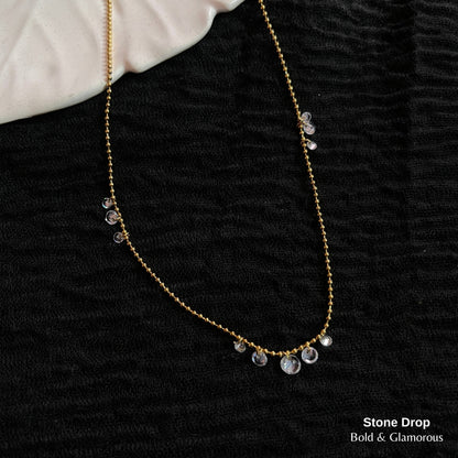 Necklace | SN130 | Stone Drop