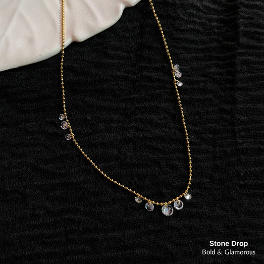 Necklace | SN130 | Stone Drop