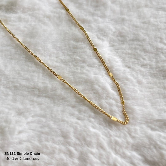 Necklace | SN132 | Simple Chain Necklace