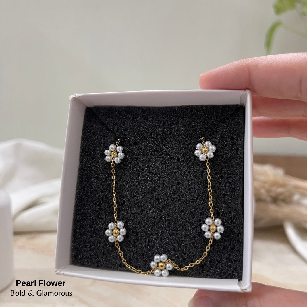 Necklace | SN191 | Pearl Flower