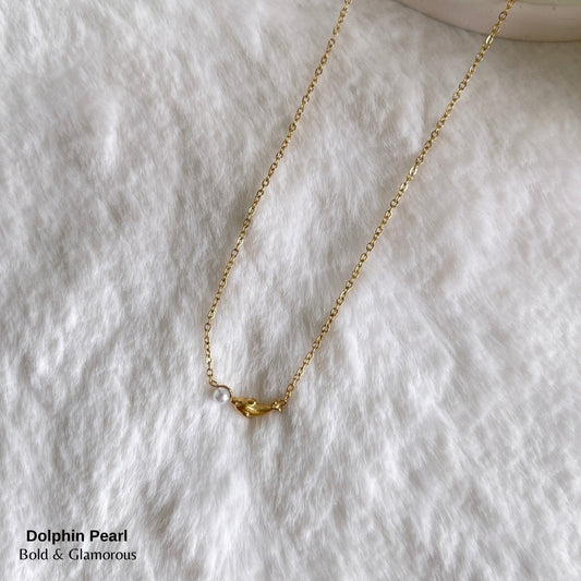 Necklace | SN252 | Dolphin Pearl