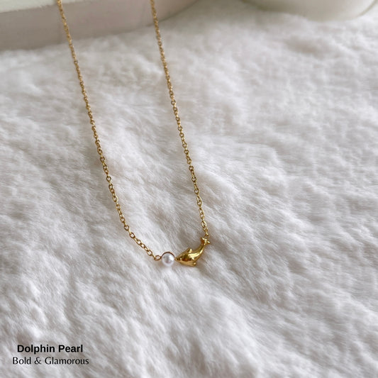 Necklace | SN252 | Dolphin Pearl