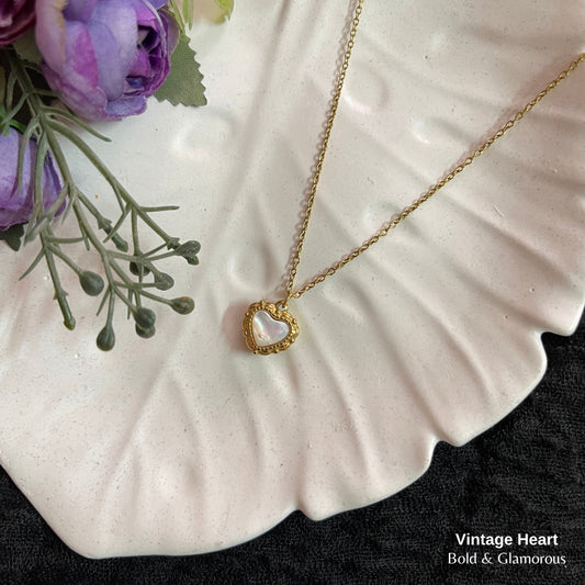 Necklace | SN296 | Vintage Heart