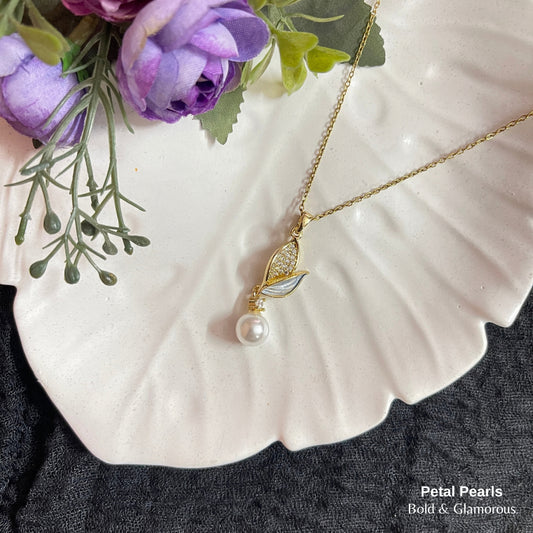 Necklace | SN311 | Petal Pearls