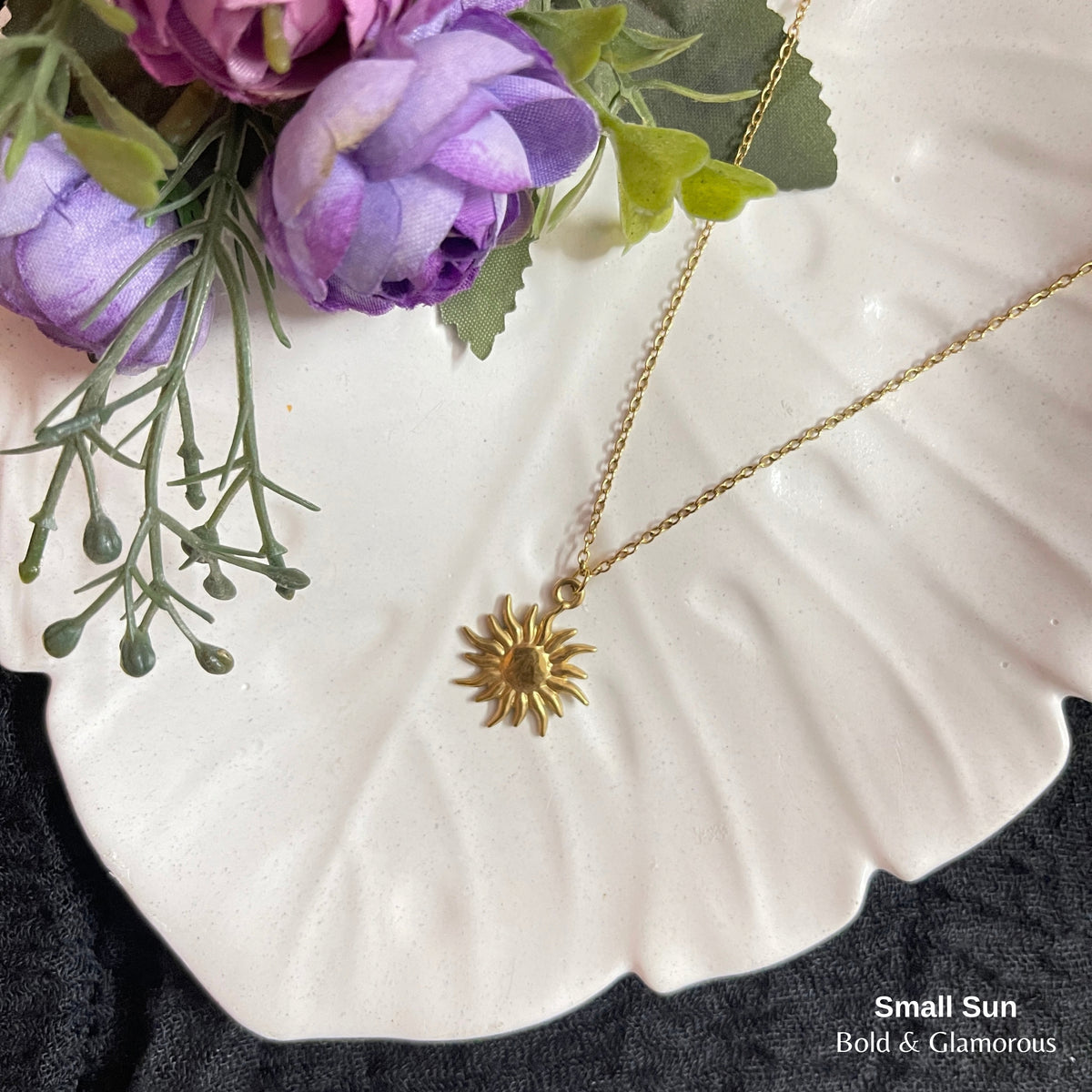 Necklace | SN323 | Small Sun