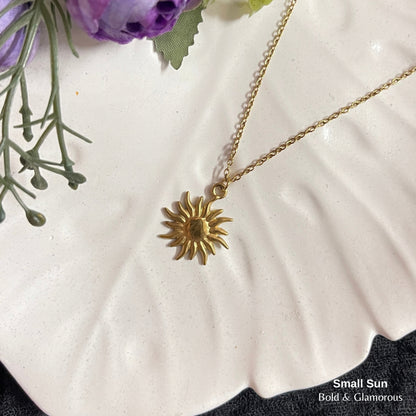 Necklace | SN323 | Small Sun