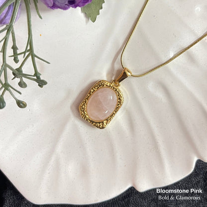 Necklace | SN327 | Bloomstone Pink