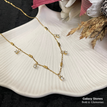 Necklace | SN344 | Galaxy Stones