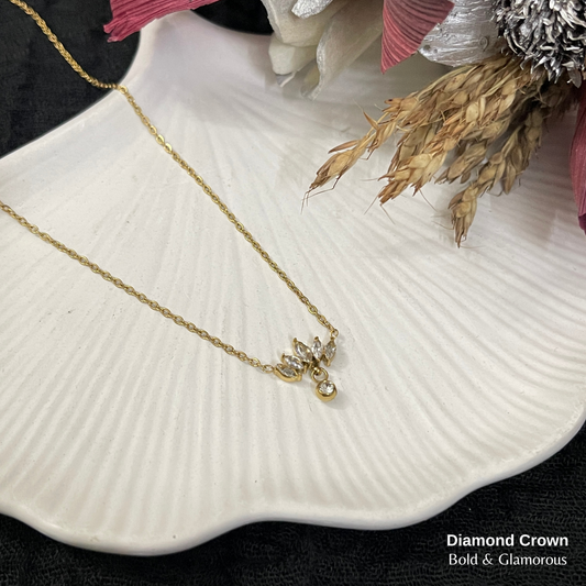 Necklace | SN350 | Diamond Crown