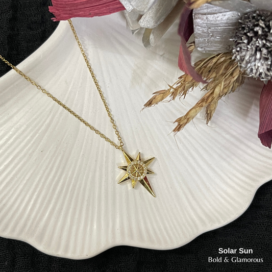 Necklace | SN356 | Solar Sun