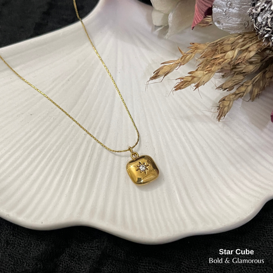 Necklace | SN366 | Star Cube
