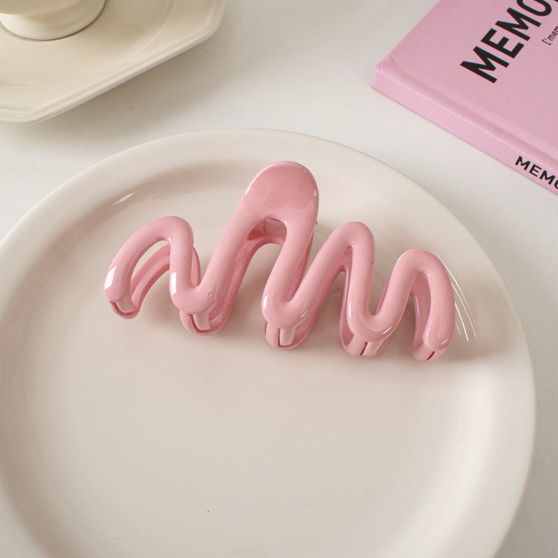 Hair Claw Clip | HCC17 | Powder Pink