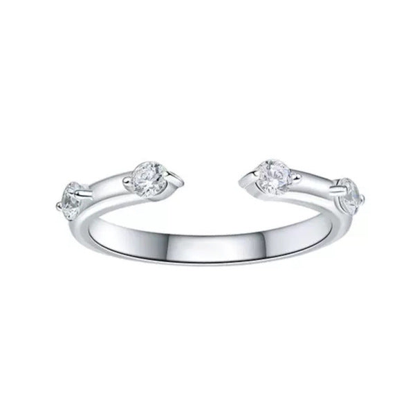 Zircon Ring | SR281 | Three in One Stack