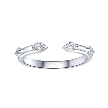 Zircon Ring | SR281 | Three in One Stack