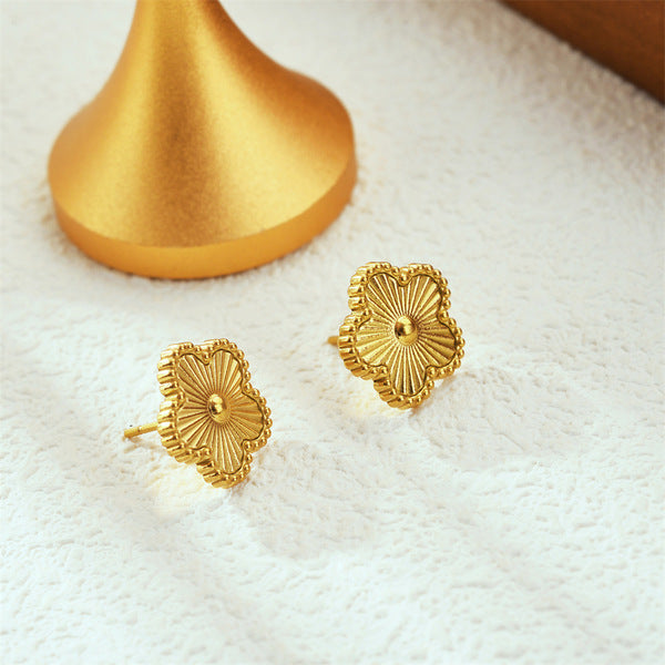 Clover Earring | CE04 | Gold