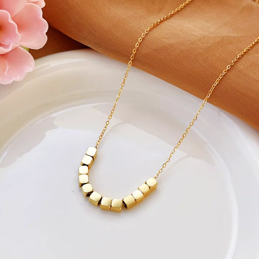 Necklace | SN302 | Cubic Stone (12)