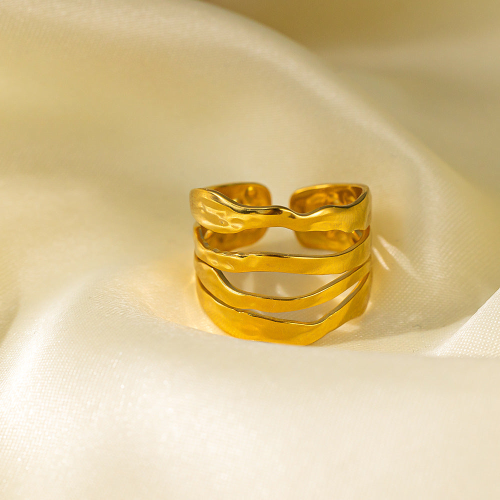Statement Ring | SR141 | Gold