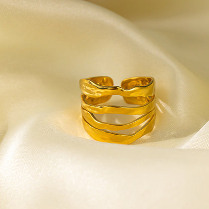 Statement Ring | SR141 | Gold