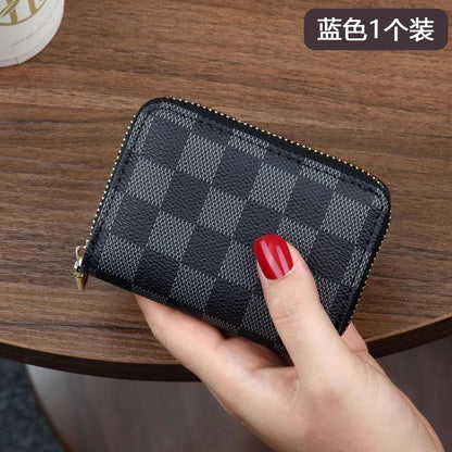 11 Card Slot Wallet : Blue Gray
