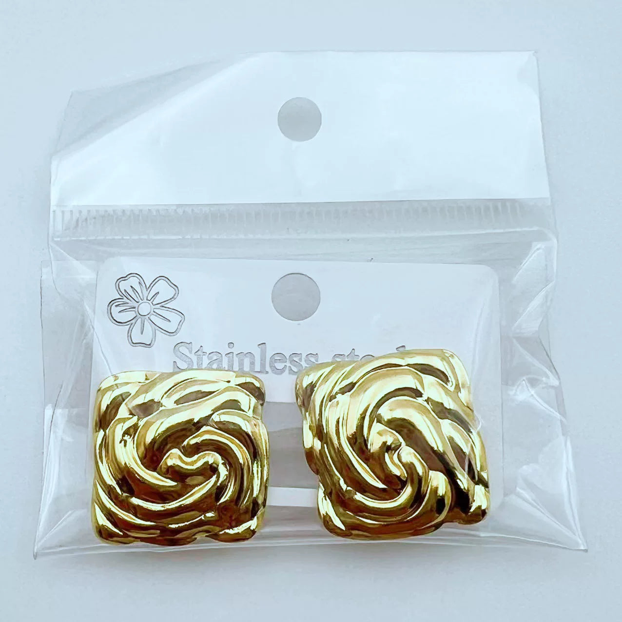 Statement Earring | STE084 | Gold