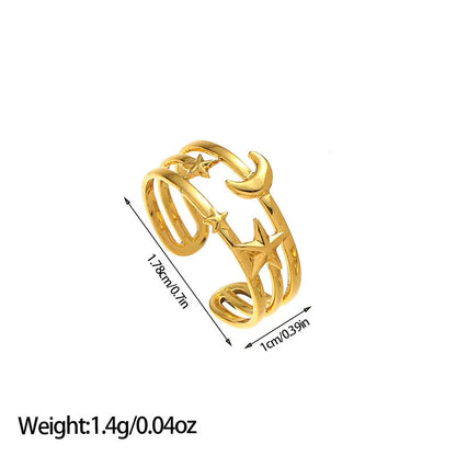 Statement Ring | SR347 | Gold