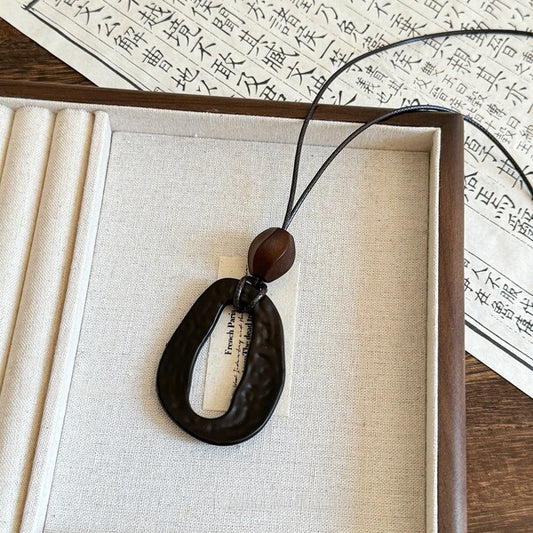 Boho Wooden Necklace | BWN03