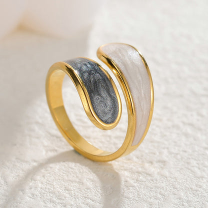 Oil Drip Ring | SR115 | Black White