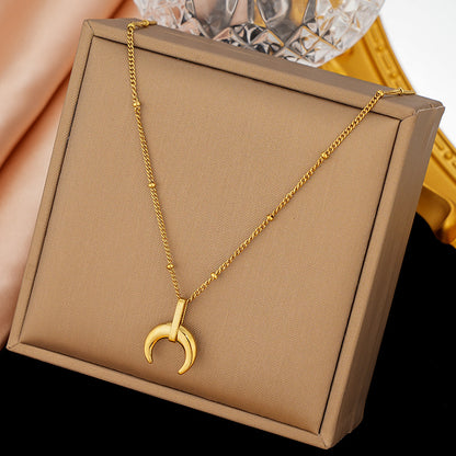 Necklace | SN269 | Half Moon