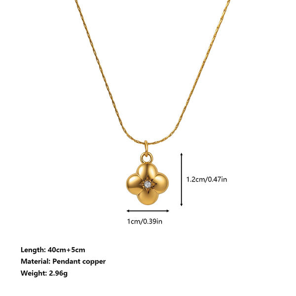 Necklace | SN359 | Starlight Clover