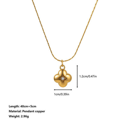 Necklace | SN359 | Starlight Clover