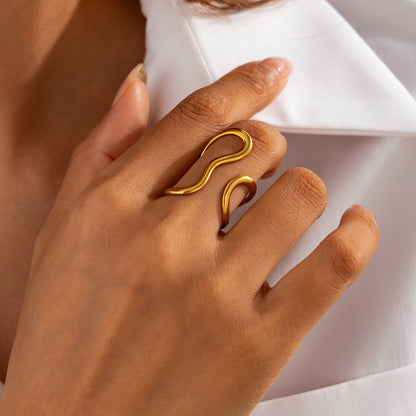 Statement Ring | SR100 | Gold