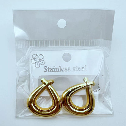 Statement Earring | STE110 | Gold