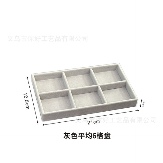 Jewelry Tray | Large | 6 Grid Tray-2