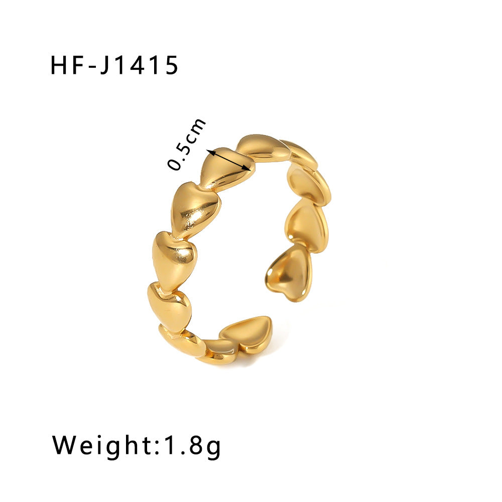 Statement Ring | SR146 | Gold