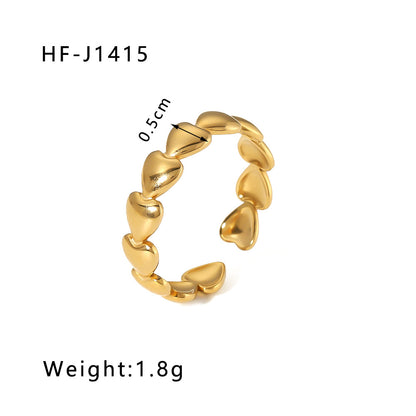 Statement Ring | SR146 | Gold