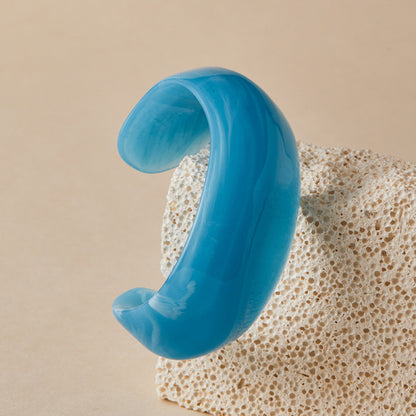 Acrylic Cuff Bracelet | ACB01 | Azure
