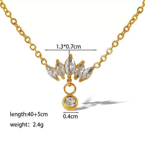Necklace | SN350 | Diamond Crown