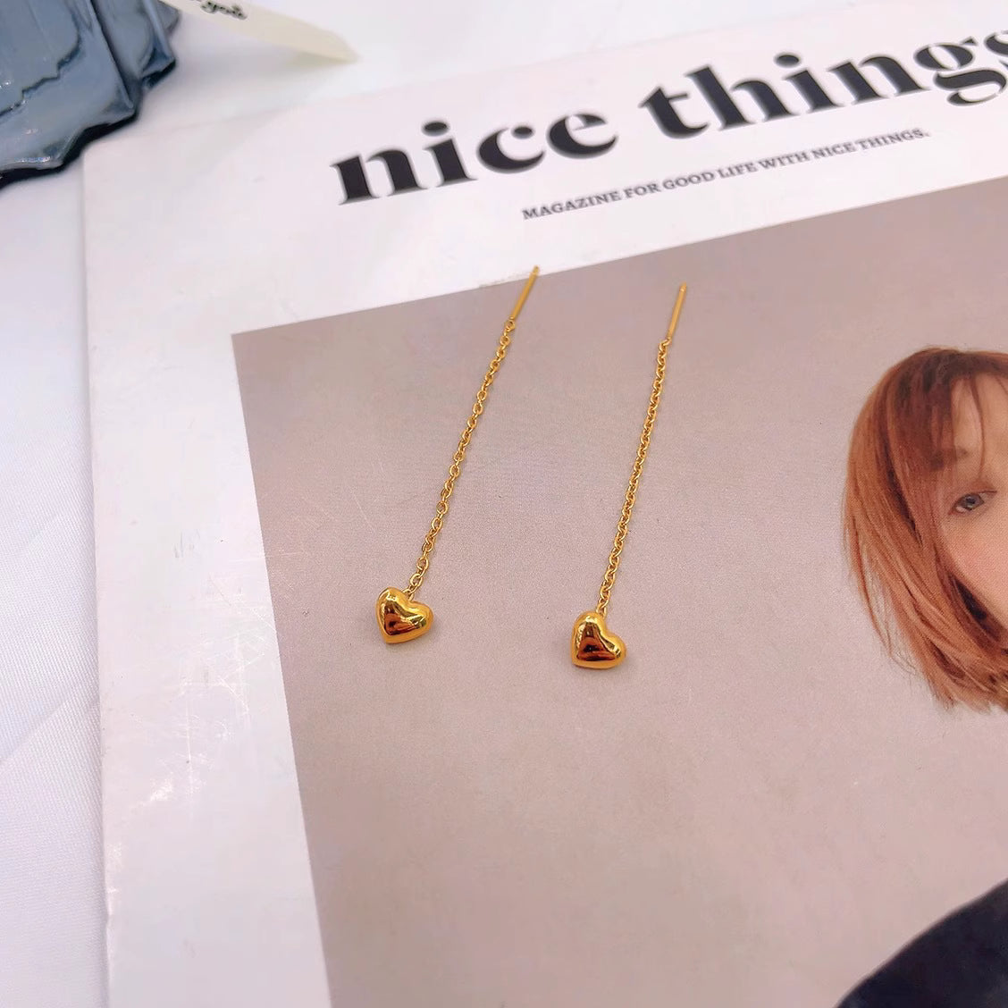 Tassel Earring | STE067 | Tassel Heart