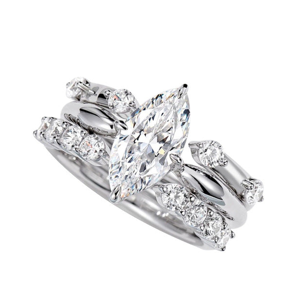 Zircon Ring | SR281 | Three in One Stack