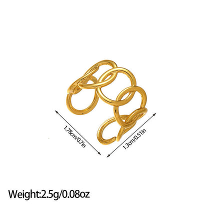 Statement Ring | SR328 | Gold