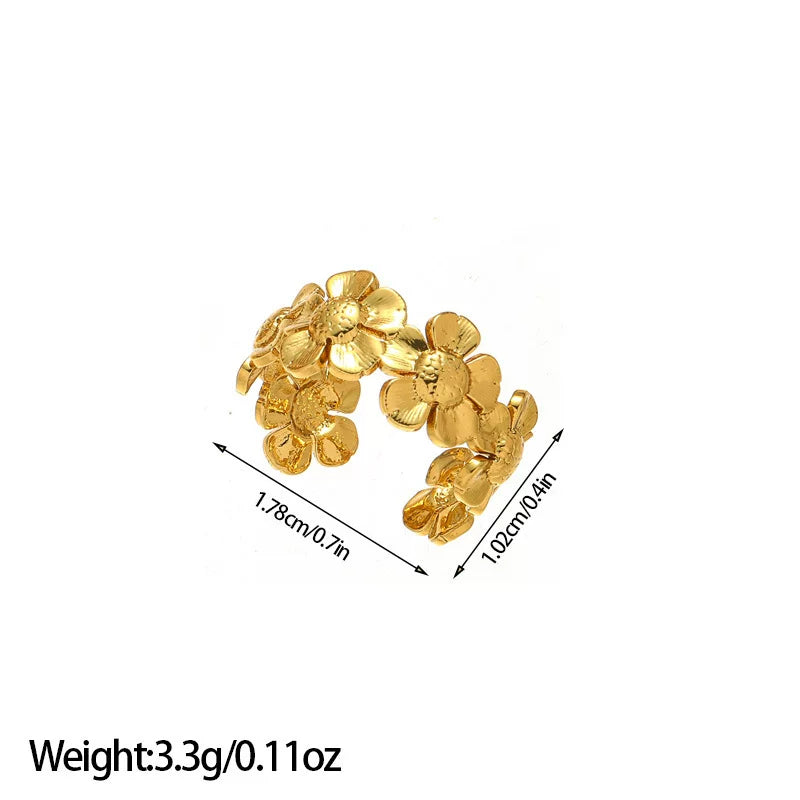 Statement Ring | SR345 | Gold