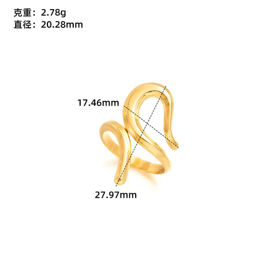 Statement Ring | SR256 | Gold