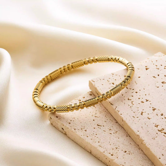 Bangle Bracelet | BB79 | Gold