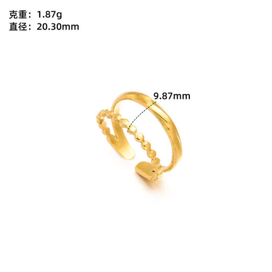 Statement Ring | SR249 | Gold