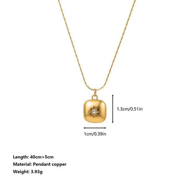 Necklace | SN366 | Star Cube