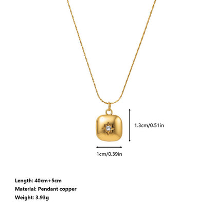 Necklace | SN366 | Star Cube