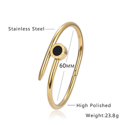 Bangle Bracelet | BB61 | Gold