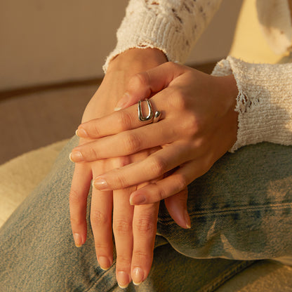 Statement Ring | SR158 | Silver
